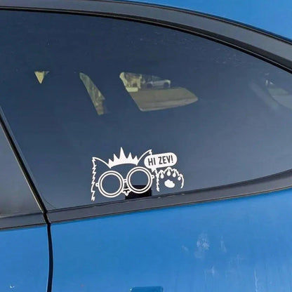 Princess Donut Window Sticker, Dungeon Crawler Car Sticker, Perfect For Car Accessories And Decoration