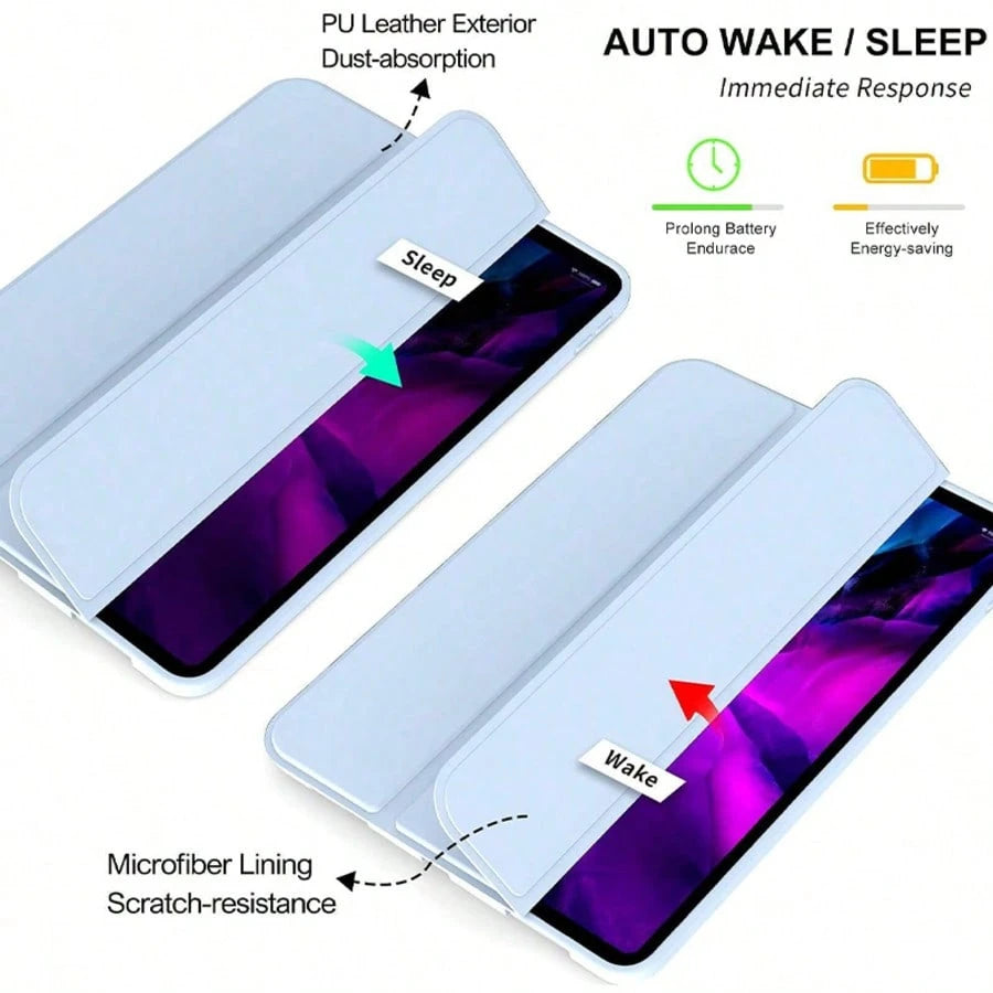 Protective Case For Huawei MatePad SE 11 Inch, MatePad Protective Cover, Tri-Fold Tablet Protective Case, Full Coverage Shockproof And Anti-Drop, A16 Protective Case, Suitable For IPad 9th Gen 10.2 In