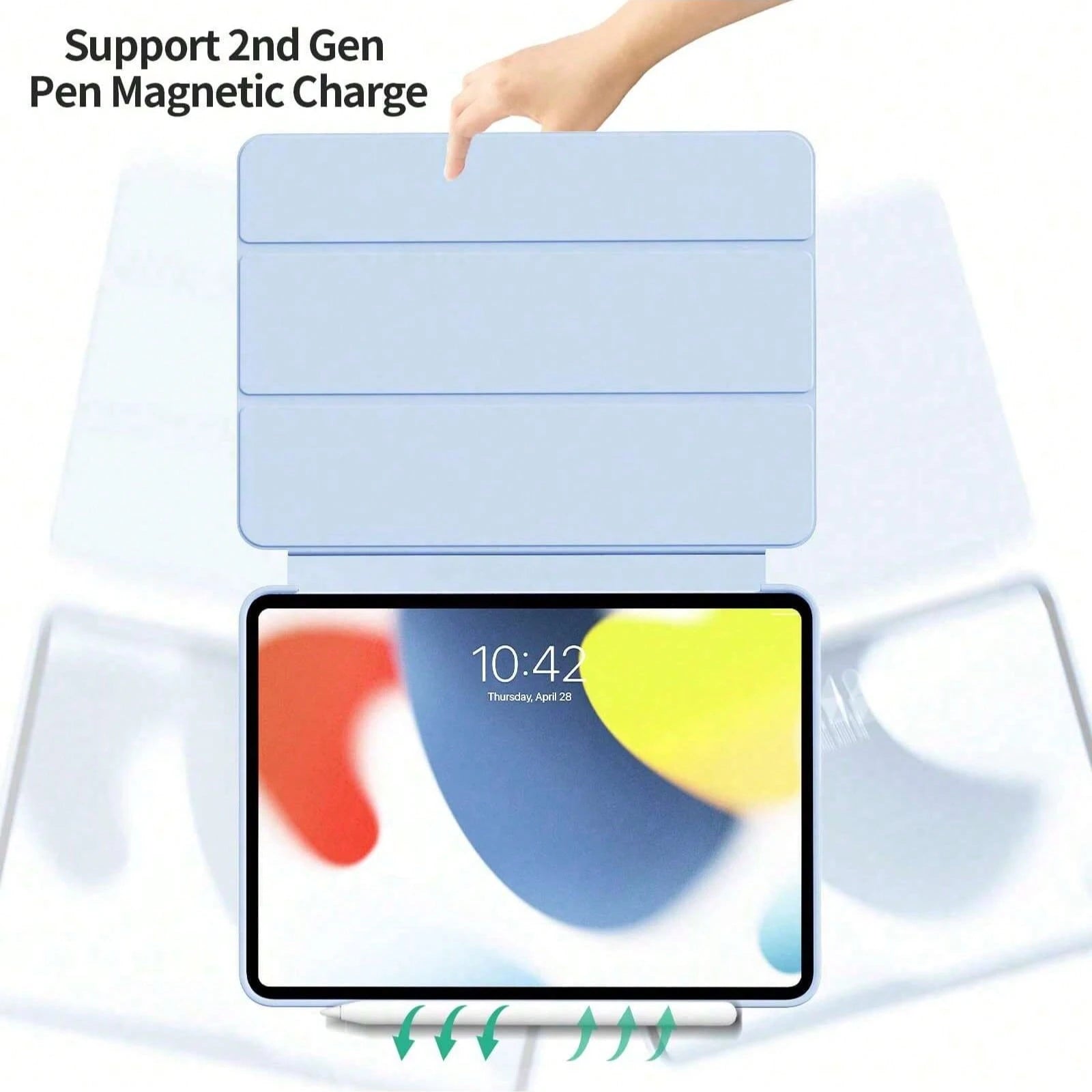 Protective Case For Huawei MatePad SE 11 Inch, MatePad Protective Cover, Tri-Fold Tablet Protective Case, Full Coverage Shockproof And Anti-Drop, A16 Protective Case, Suitable For IPad 9th Gen 10.2 In