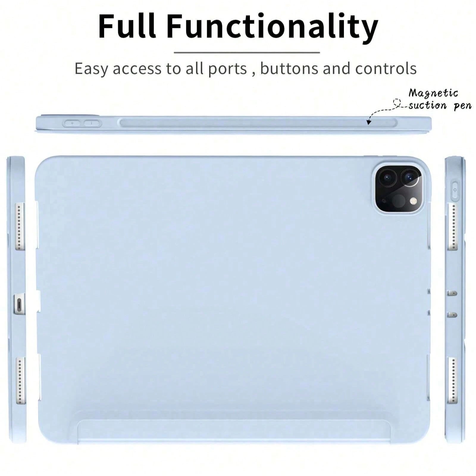 Protective Case For Huawei MatePad SE 11 Inch, MatePad Protective Cover, Tri-Fold Tablet Protective Case, Full Coverage Shockproof And Anti-Drop, A16 Protective Case, Suitable For IPad 9th Gen 10.2 In