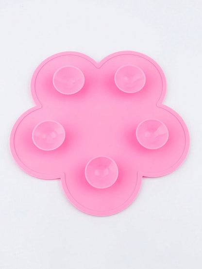 RANCAI 1Pc Flower Silicone Makeup Brush Cleaning Bearings With Suction Cups, Silicone Cleaning Tool, Makeup Brush Tools,Brush Cleaners,Beauty And Personal Care,Giveaways