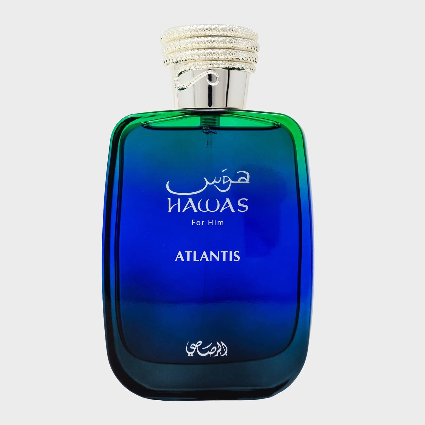 RASASI Hawas Atlantis Eau De Parfum For Men, 100ml (3.4 Oz) Fresh & Modern Scent Spray