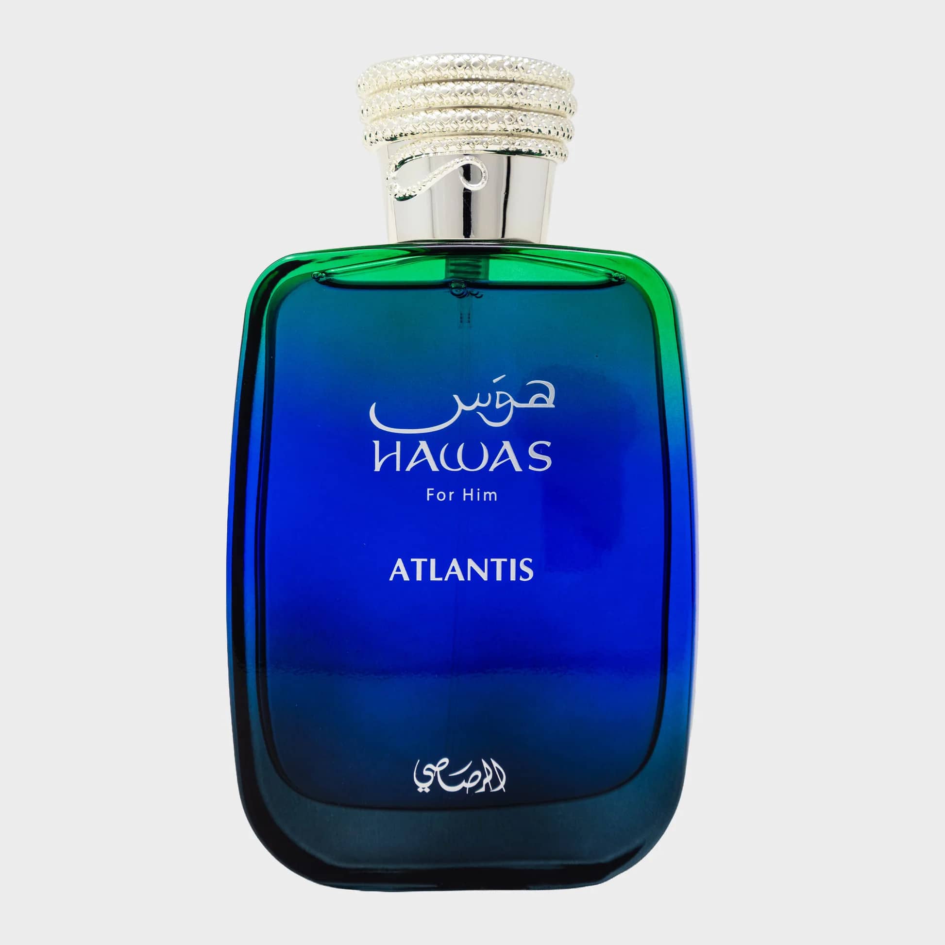 RASASI Hawas Atlantis Eau De Parfum For Men, 100ml (3.4 Oz) Fresh & Modern Scent Spray