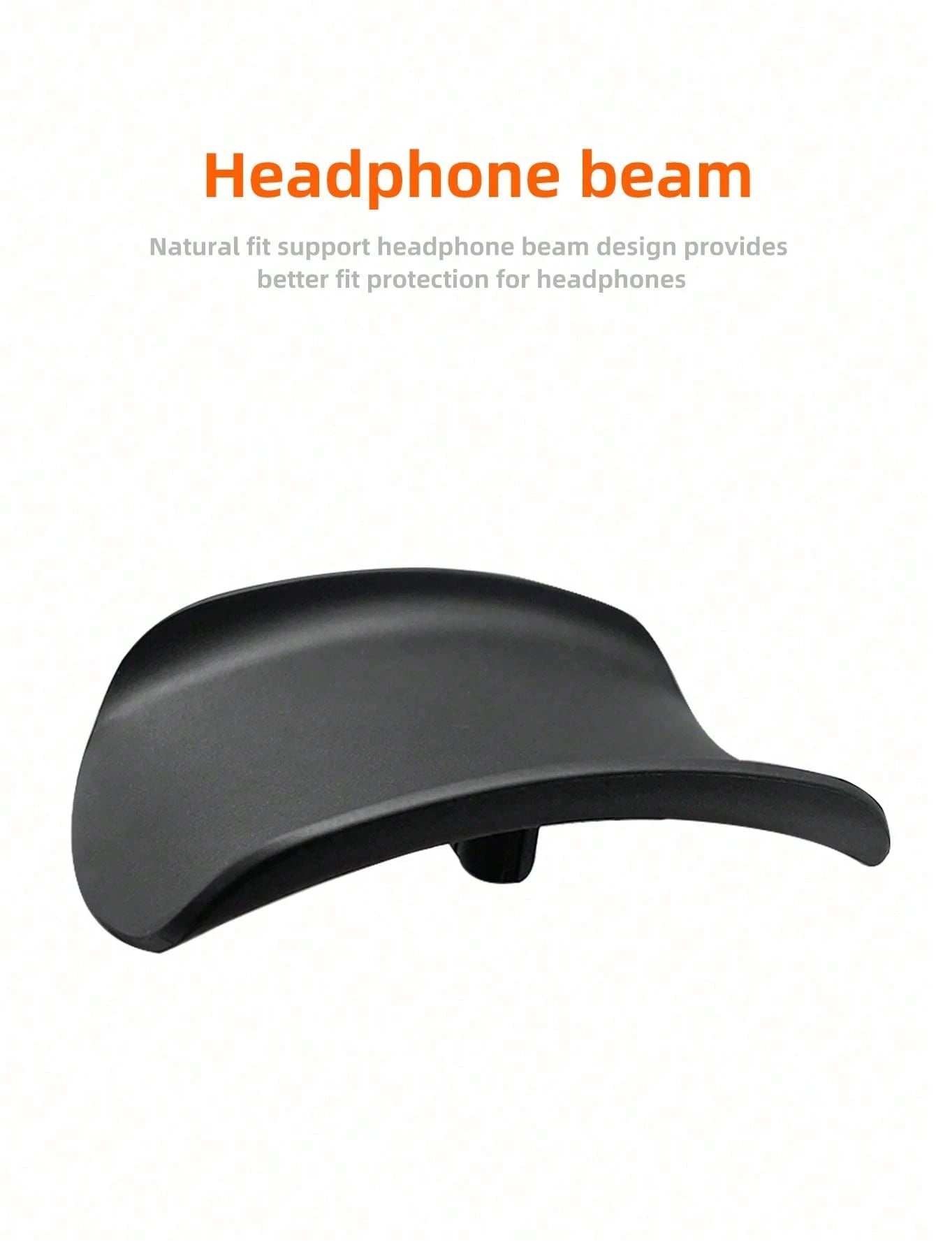 Reletech Compact Headphone Stand, Aluminum Alloy Headphone Display Hook, Sturdy Non-Slip Base, Compatible With All Headphone Brands