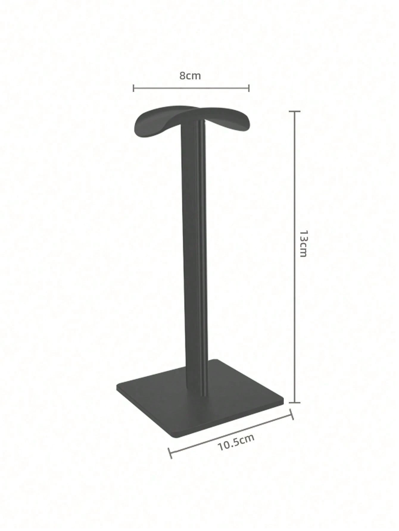 Reletech Compact Headphone Stand, Aluminum Alloy Headphone Display Hook, Sturdy Non-Slip Base, Compatible With All Headphone Brands