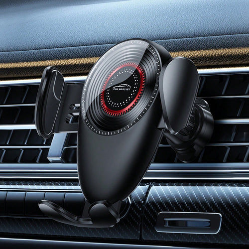REMAX Air Vent Car Mount, Gravity‑Activated, Mechanical Locking For Stable & Anti‑Shake, One‑Hand Take & Place, Widely Compatible With 4‑7.2" Phones, Car Accessories, Car Stuff, Car Essentials