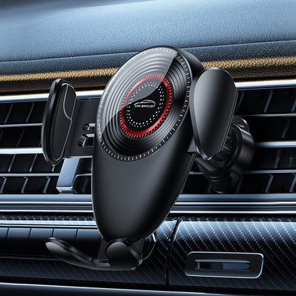 REMAX Air Vent Car Mount, Gravity‑Activated, Mechanical Locking For Stable & Anti‑Shake, One‑Hand Take & Place, Widely Compatible With 4‑7.2" Phones, Car Accessories, Car Stuff, Car Essentials