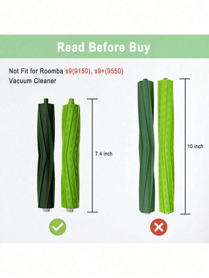 Replacement Parts For IRobot Roomba I3/I3+/I7/I7+/I4/I4+/I5/I5+/J5/J5+/J7/I2/I6/I6+/I8/I8+/Plus E5/E6/E7/I & E & J Series Vacuum Cleaner,Replacement Accessories Main Brush/Roller Brush,Side Brush,Hepa