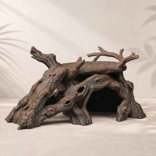 Reptile Driftwood Hideout Platform, Gecko Hideout, Aquarium Driftwood Decor, Reptile Tank Climbing Platform, Natural Habitat Decoration (Image For Reference Only, Please Refer To The Actual Product Co