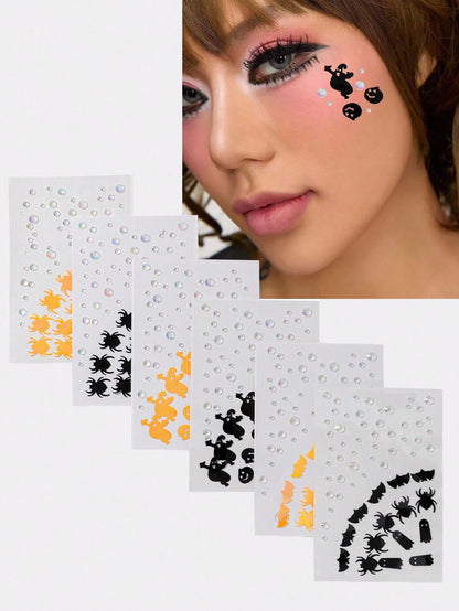 ROMWE J-Fashion Glitters And Face Gems, Suitable For Makeup Decoration