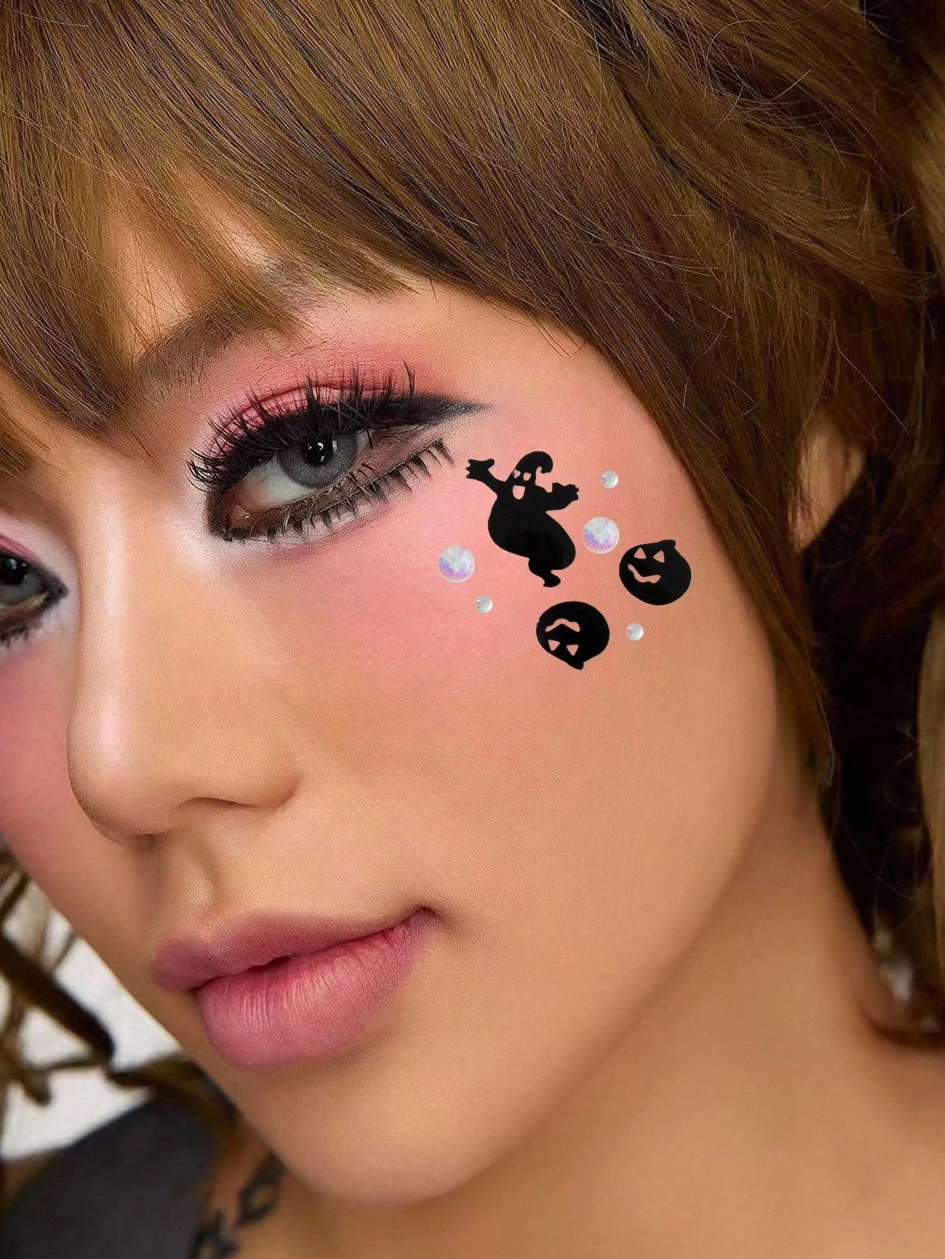 ROMWE J-Fashion Glitters And Face Gems, Suitable For Makeup Decoration