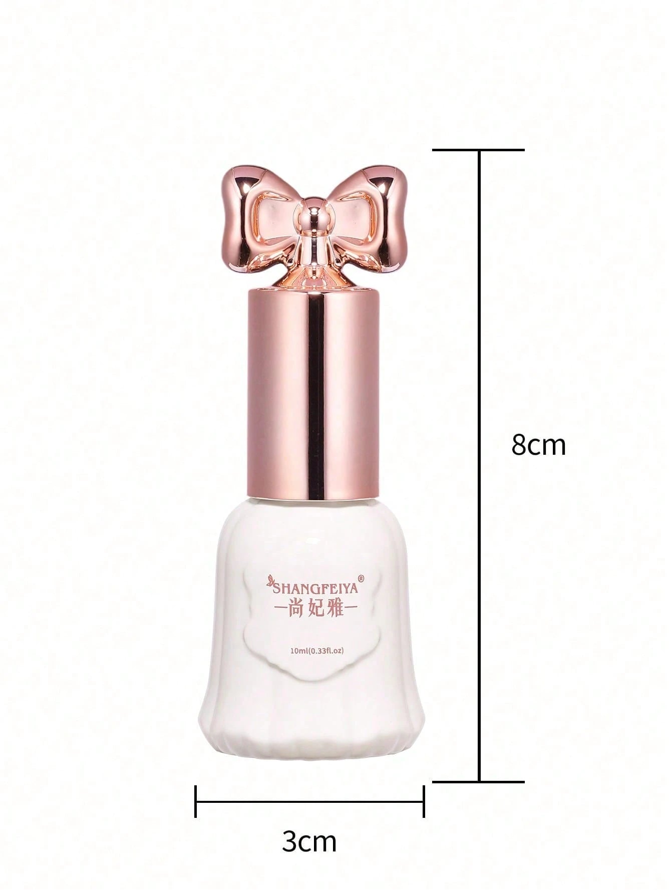SHANGFEIYA 10ml Dreamy Shell Gel Polish Sparkly Transparent Flakes Soak Off UV Glitter Gel Bowknot Bottle For Daily Nail Decoration