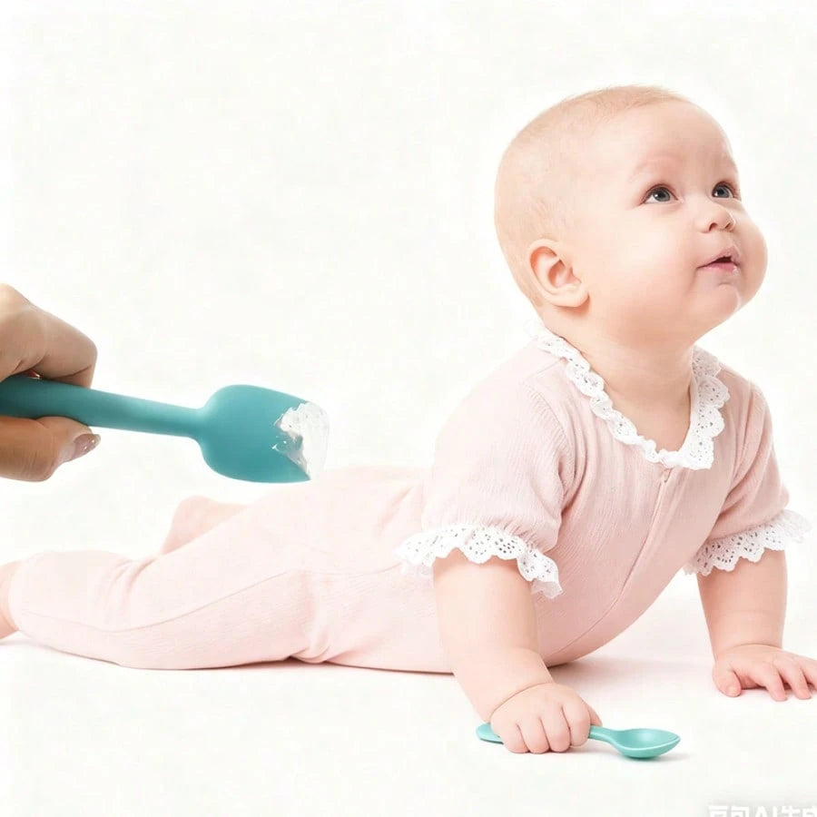 Silicone Diaper Cream Spatula With Suction Cup, Baby Bottom Cream Applicator, Silicone Face Mask Spatula