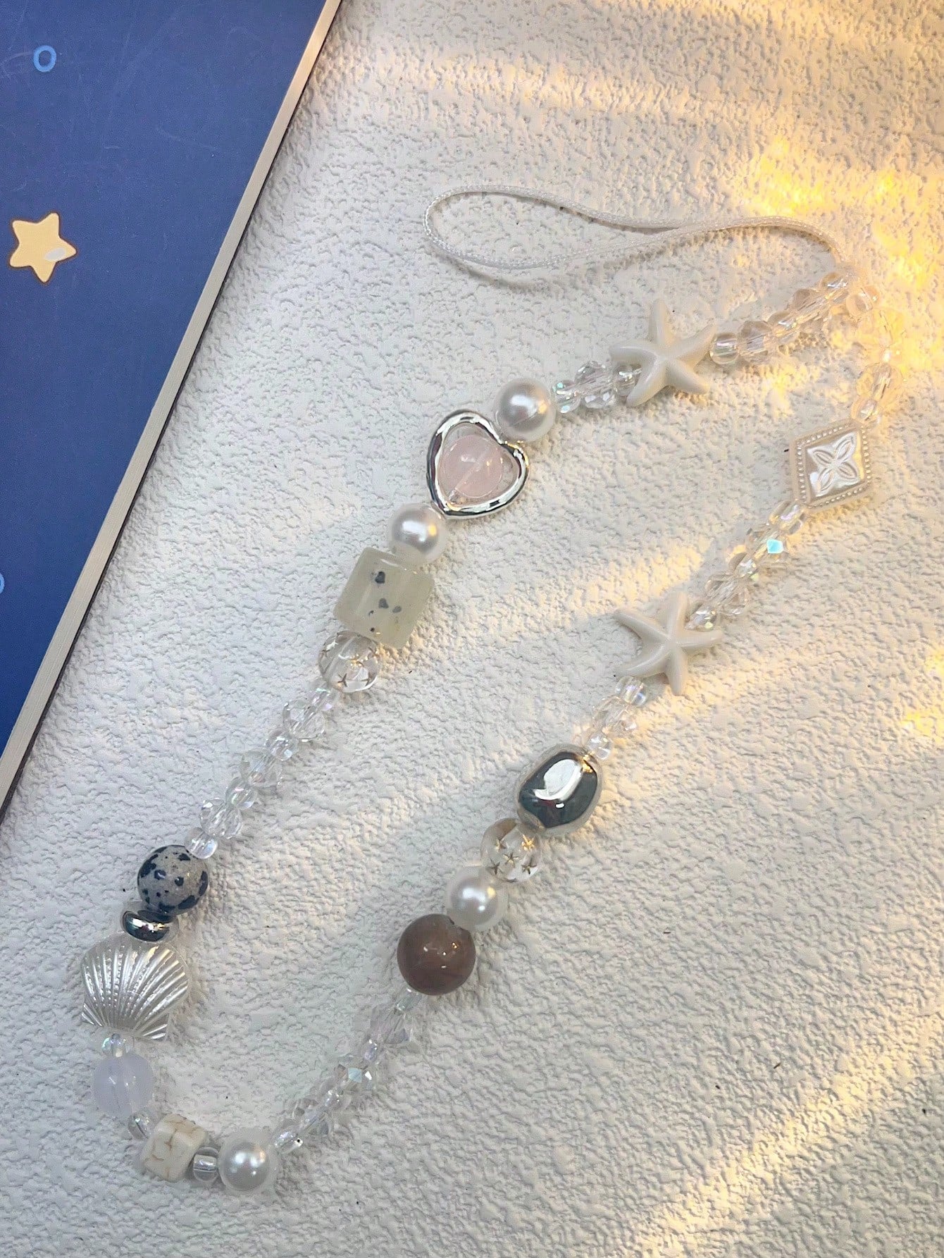 Simple White Bowknot Mobile Phone Case Chain Pendant, Crop Convenient Strap Suitable For All Mobile Phones, Cameras, Diagonal Straps, Hand-Held Straps, Wrist Straps, Anti-Lost And Anti-Fall For Women