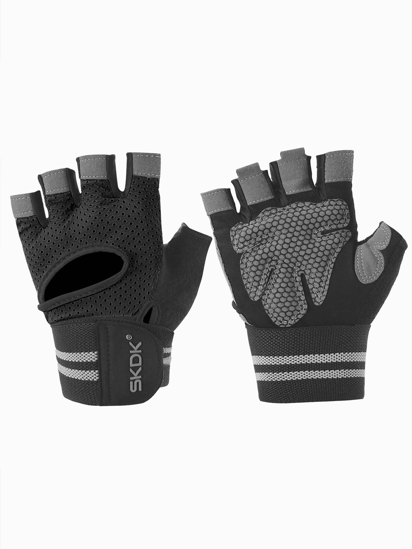 SKDK Workout Gloves For Men And Women, Weight Lifting Gloves With Excellent Grip, Lightweight Gym Gloves For Weightlifting, Cycling, Exercise, Training, Pull Ups, Fitness, Climbing And Rowing