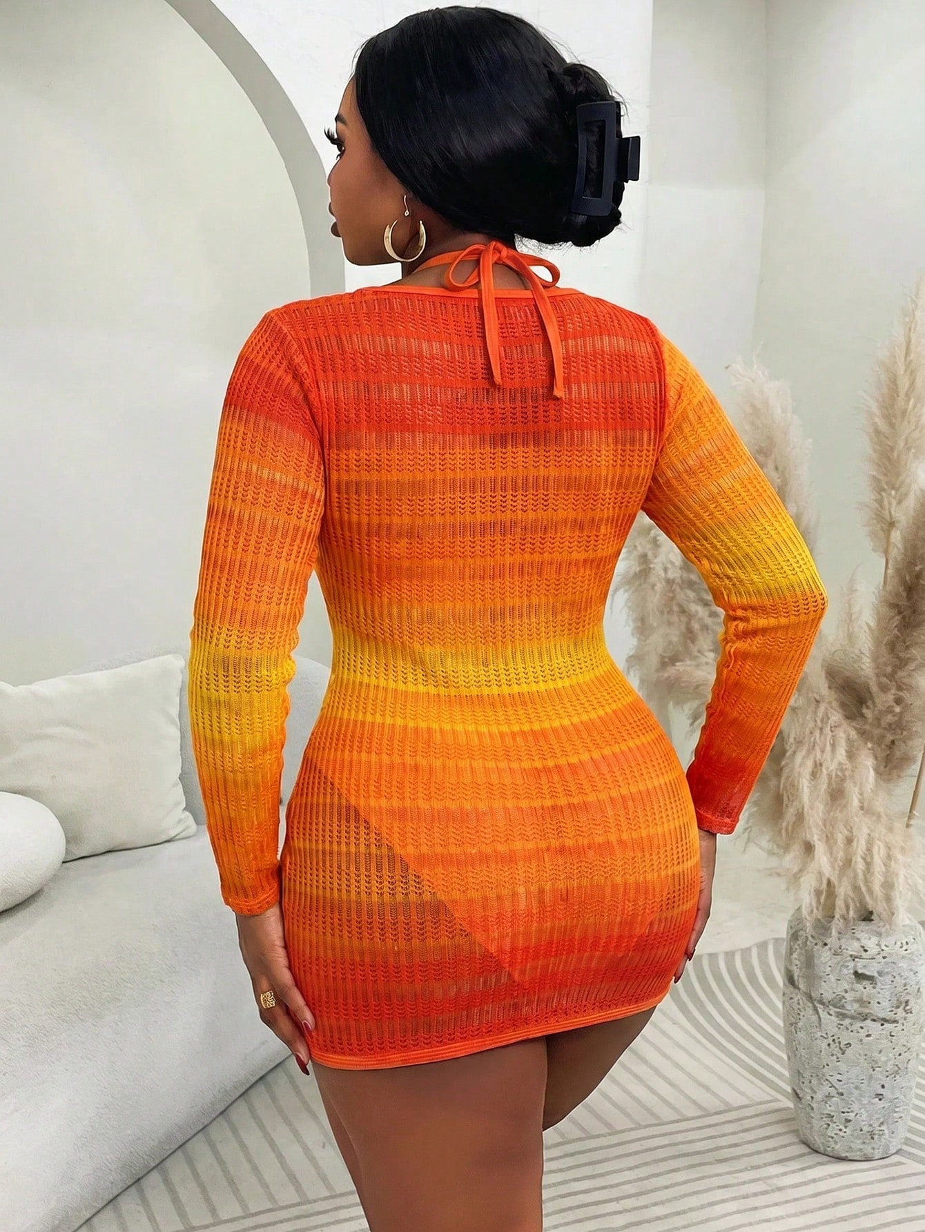Slaydiva Sexy Party Special Mesh Fabric Plus Size Tank Bikini