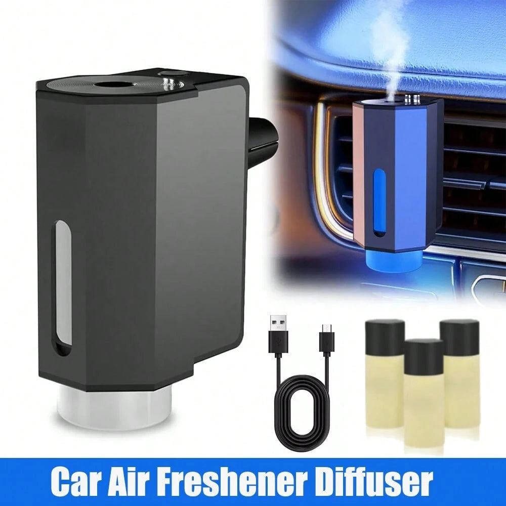 Smart Car Air Freshener Diffuser Car Vent Perfume Aroma With 30ml Essential Oil