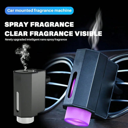 Smart Car Air Freshener Diffuser Car Vent Perfume Aroma With 30ml Essential Oil