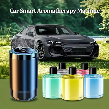 Smart Car Air Fresheners/Essential Oil Car Aromatherapy Diffuser- Portable, Intelligent Self-Spraying Atomizer With Lasting Light Fragrance, Comfortable& Soothing-Specifically Designed For Vehicles T