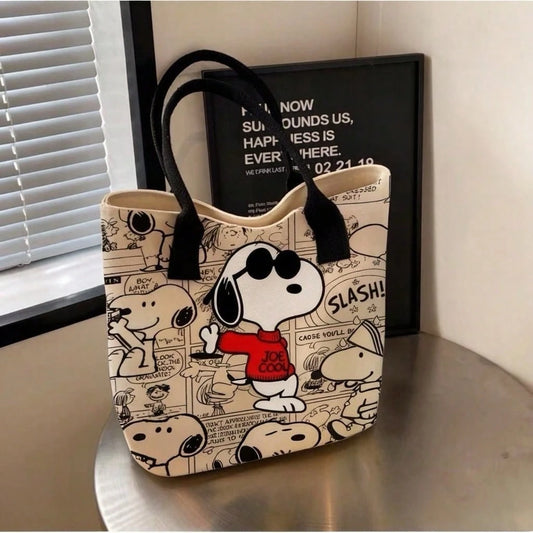 SNOOPY 1pc Waterproof Makeup Bag, Travel Cosmetic Organizer, Back To School/Birthday/Holiday Gift