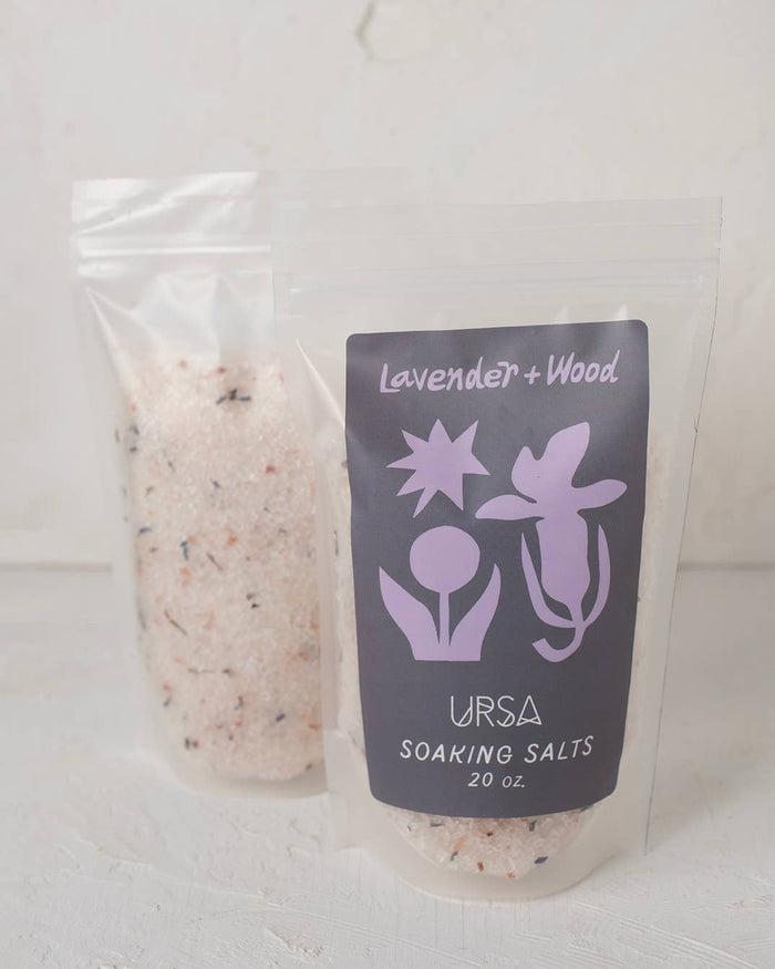 Soaking Salts - Lavender and Wood