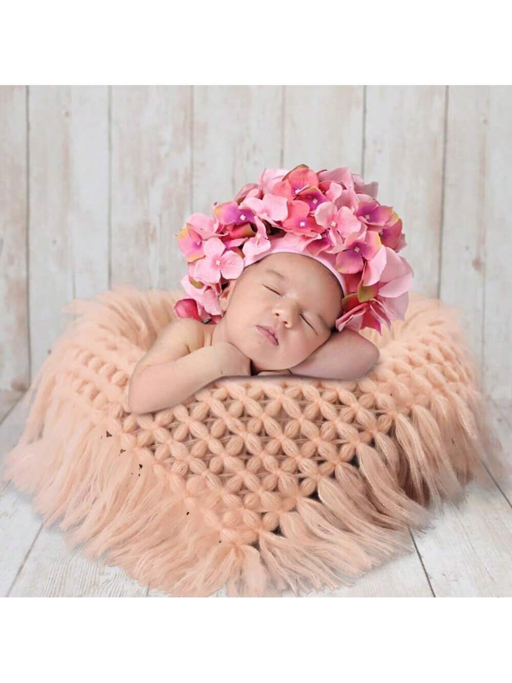 Soft Baby Photography Blanket, Suitable For Baskets, Newborn Photography Props Filler, Posing Prop, Background Blanket, Baby Shower Party Home Decor Gift, Easter Gift For Baby Shower, Suitable For Bab