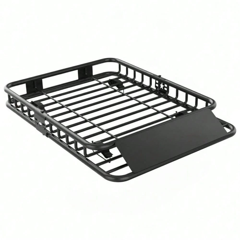 Soonbuy 46" X 36" Universal Roof Rack Cargo Basket, 200 LBS Heavy Duty Steel Rooftop Luggage Carrier For SUV Truck