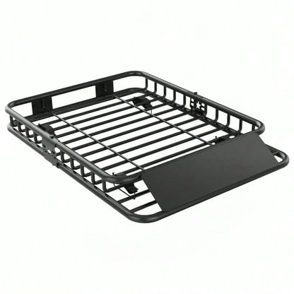 Soonbuy 46" X 36" Universal Roof Rack Cargo Basket, 200 LBS Heavy Duty Steel Rooftop Luggage Carrier For SUV Truck