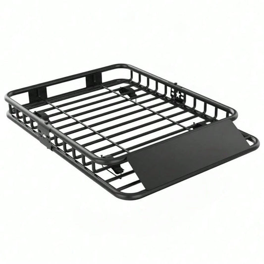 Soonbuy 46" X 36" Universal Roof Rack Cargo Basket, 200 LBS Heavy Duty Steel Rooftop Luggage Carrier For SUV Truck