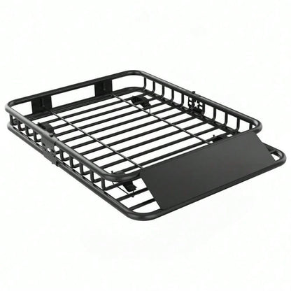 Soonbuy 46" X 36" Universal Roof Rack Cargo Basket, 200 LBS Heavy Duty Steel Rooftop Luggage Carrier For SUV Truck