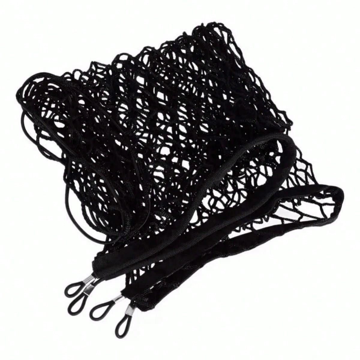 [Stretchable Net For Car Trunk] Stretchable Car Trunk Organizer Net With Hooks- Nylon Cargo Storage For Pickup Trucks, SUVs & Cars