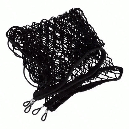 [Stretchable Net For Car Trunk] Stretchable Car Trunk Organizer Net With Hooks- Nylon Cargo Storage For Pickup Trucks, SUVs & Cars