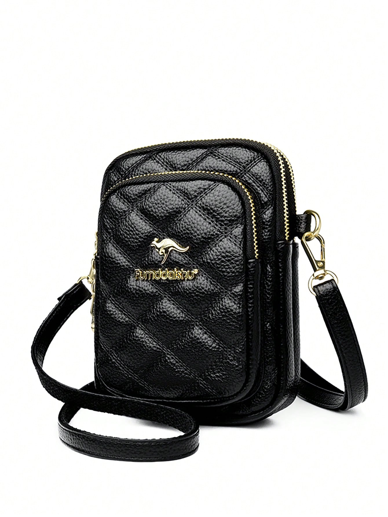 Stylish Small Shoulder Bag, Simple Multifunctional Zipper Crossbody Bag, Women Outdoor Phone Pouch