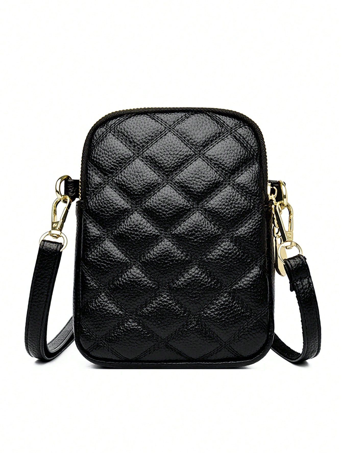 Stylish Small Shoulder Bag, Simple Multifunctional Zipper Crossbody Bag, Women Outdoor Phone Pouch