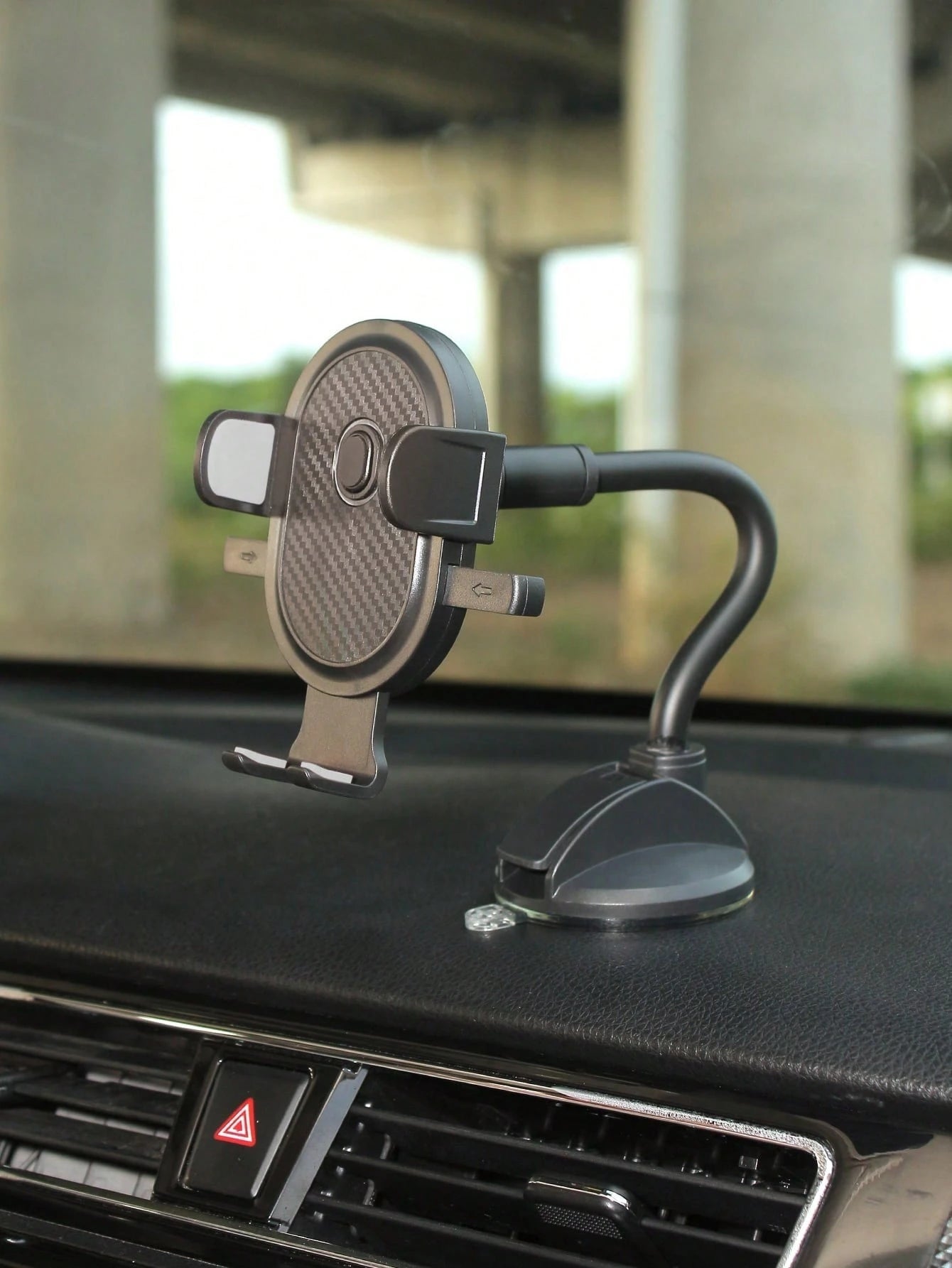 Suction Cup Car Phone Holder For Windshield, Dashboard, Center Console, Multi-Angle Adjustable