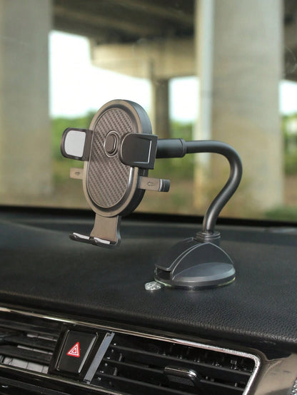 Suction Cup Car Phone Holder For Windshield, Dashboard, Center Console, Multi-Angle Adjustable
