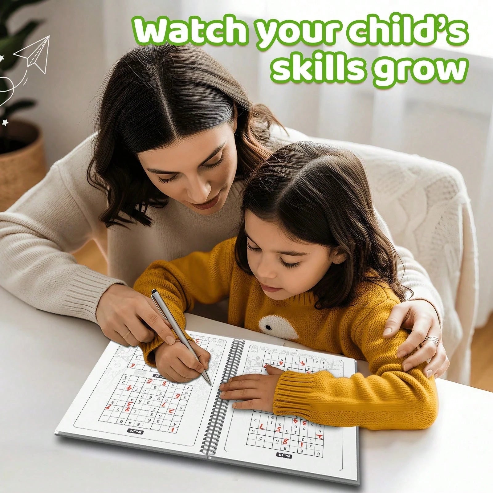 Sudoku Buddy Puzzle Workbook- Classroom And Playground Number Games To Help Kids Stay Focused, Think Clearly, And Enjoy Relaxing Screen-Free Brain Play