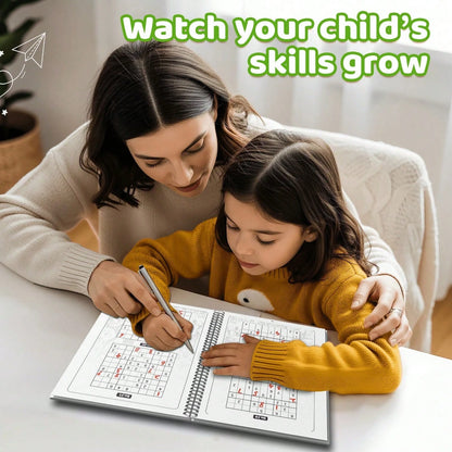 Sudoku Buddy Puzzle Workbook- Classroom And Playground Number Games To Help Kids Stay Focused, Think Clearly, And Enjoy Relaxing Screen-Free Brain Play