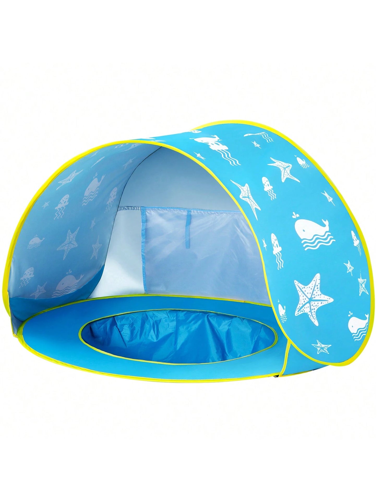 Summer Pop-Up Beach Tent For Toddlers Kids Boys Girls- Portable Pool Tent With UV Protection, Sun Shade, And Carry Bag, Back To School