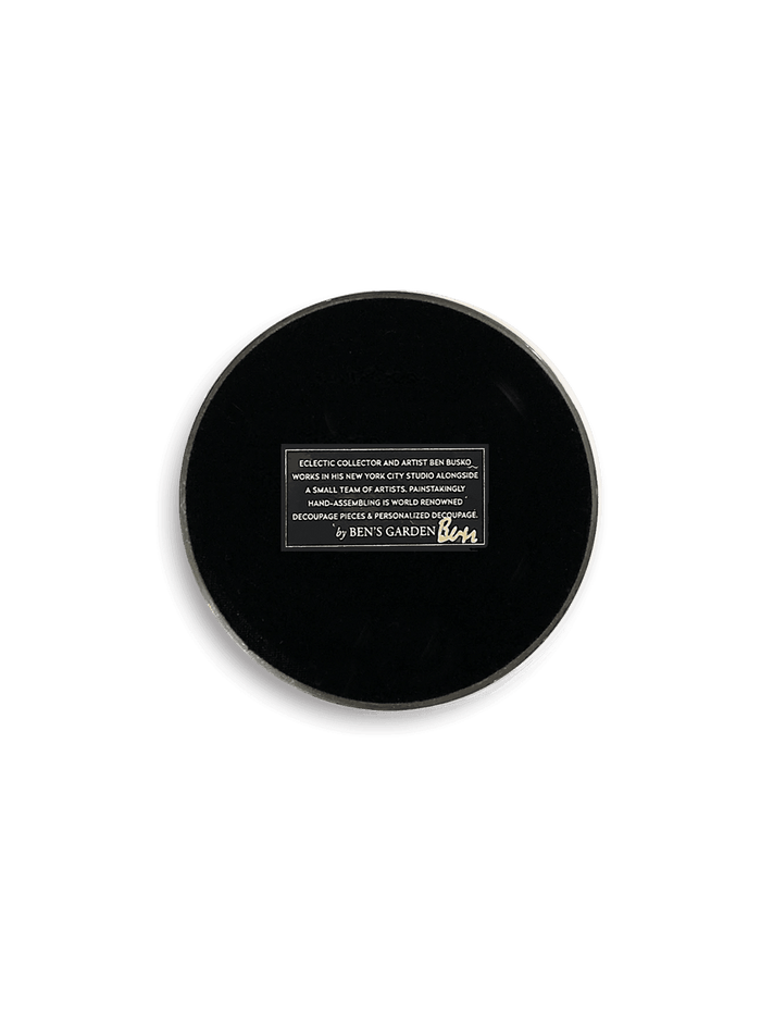 Sweetheart French Crystal Dome Paperweight - Ben's Garden