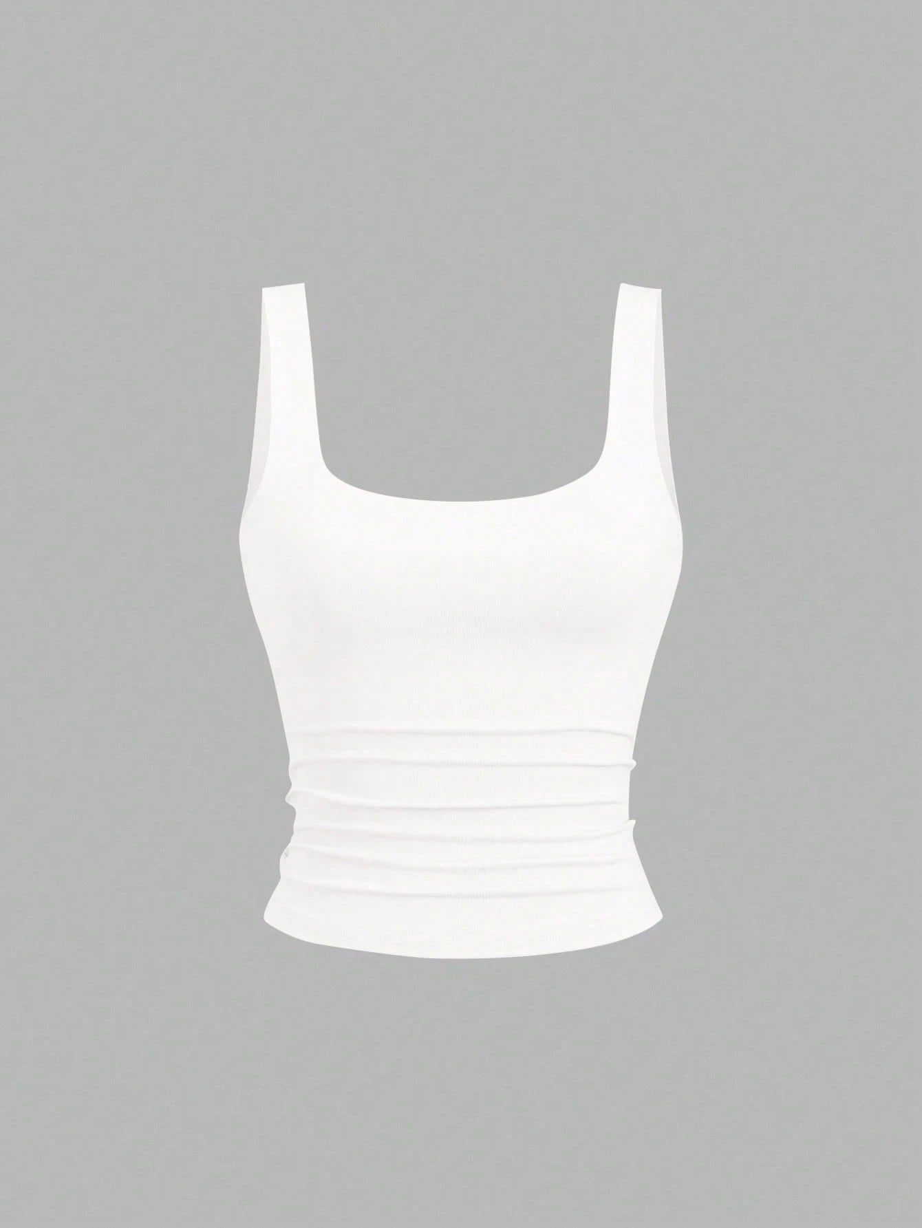 Sweetra Women Casual Solid Color Tank Top For Summer