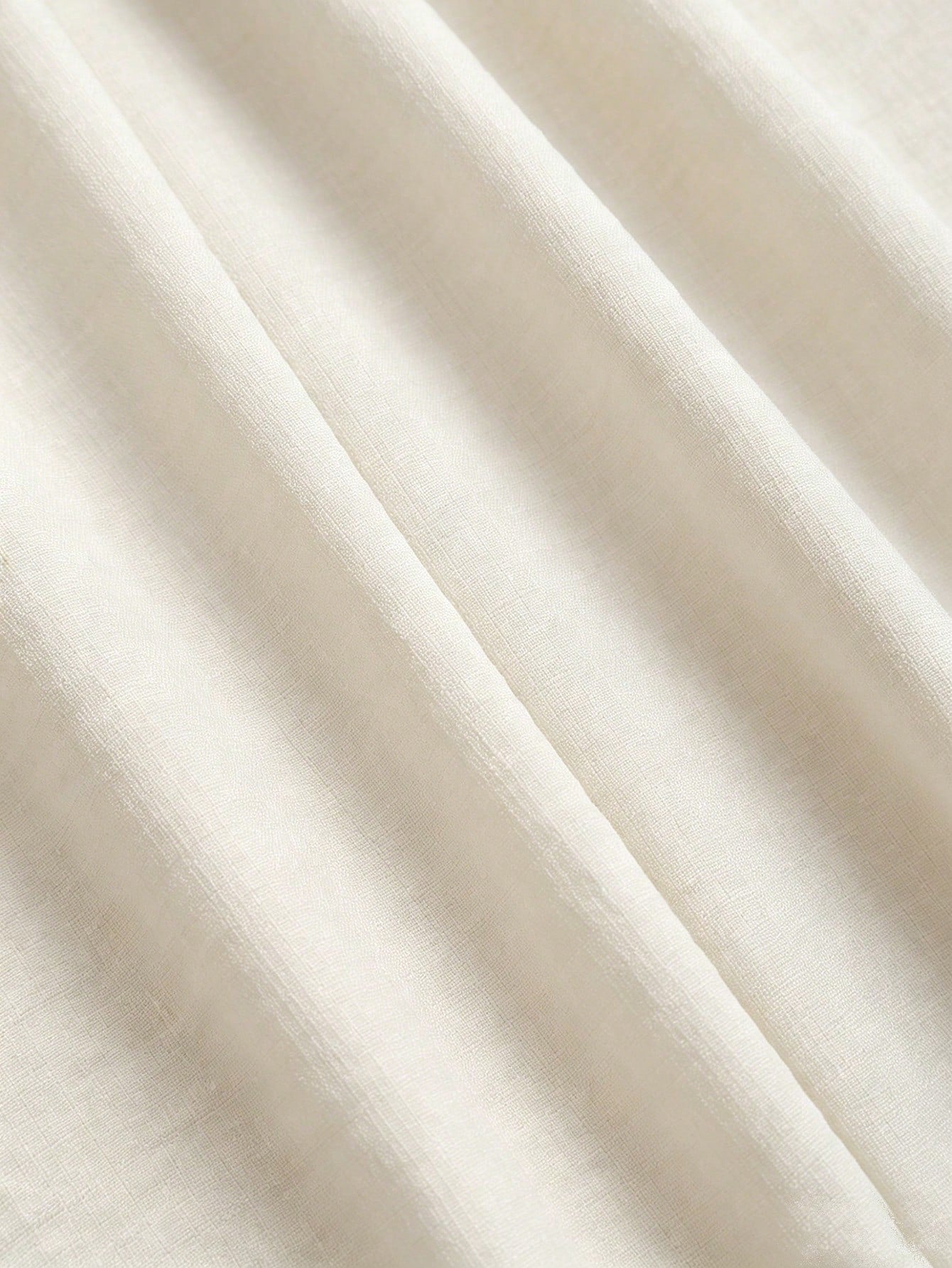 Sweetra Women's New Fashion Versatile Retro Elegant Color Woven Faux Linen Pleated Wide Leg Long Pants