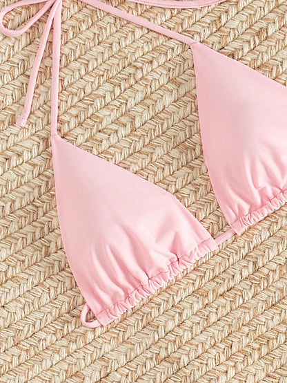 Swim Mod 2pcs Women Beach Vacation Bikini Swimwear Top