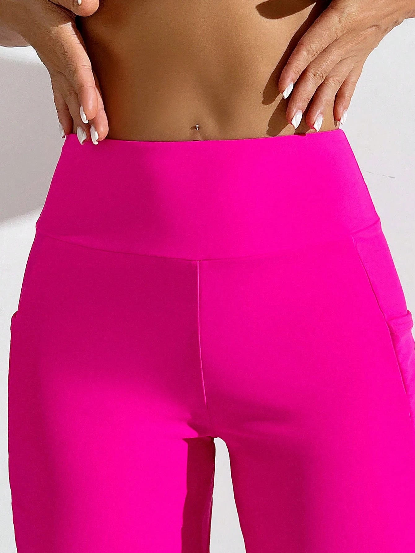 Swim SPRTY Women Summer Beach Simple Solid Daily Shorts Bikini Bottom, 1pc