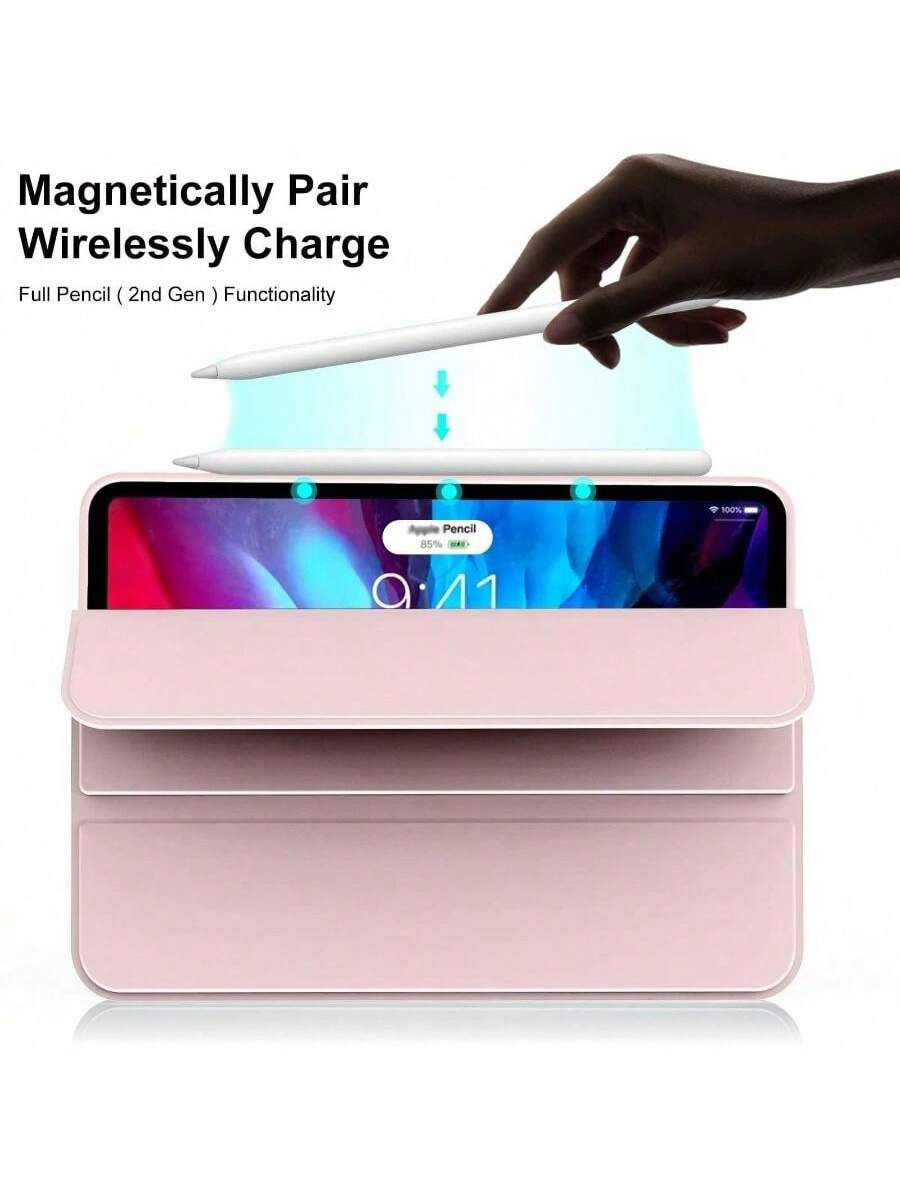 Tablet Protective Case Compatible With, Soft Anti-Fall Protection, Ultra-Thin/Smart Stand/Auto-Wake Protective Case Compatible With Air/Pro/Mini 1 2 3 4 5 6 7 8 9/10/Th Generation 10.9 Inch, 12.9 In