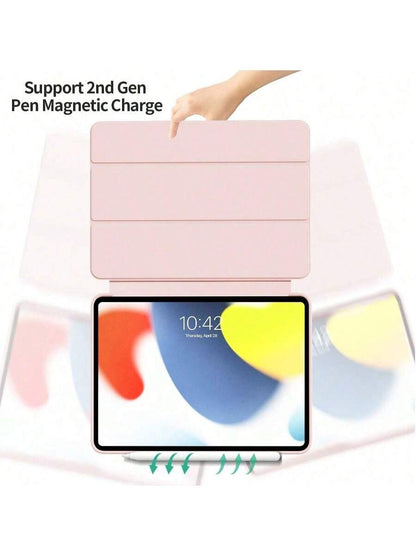 Tablet Protective Case Compatible With, Soft Anti-Fall Protection, Ultra-Thin/Smart Stand/Auto-Wake Protective Case Compatible With Air/Pro/Mini 1 2 3 4 5 6 7 8 9/10/Th Generation 10.9 Inch, 12.9 In