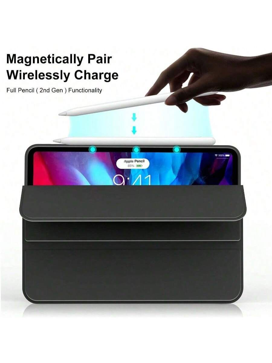 Tablet Protective Case Compatible With, Soft Anti-Fall Protection, Ultra-Thin/Smart Stand/Auto-Wake Protective Case Compatible With Air/Pro/Mini 1 2 3 4 5 6 7 8 9/10/Th Generation 10.9 Inch, 12.9 In