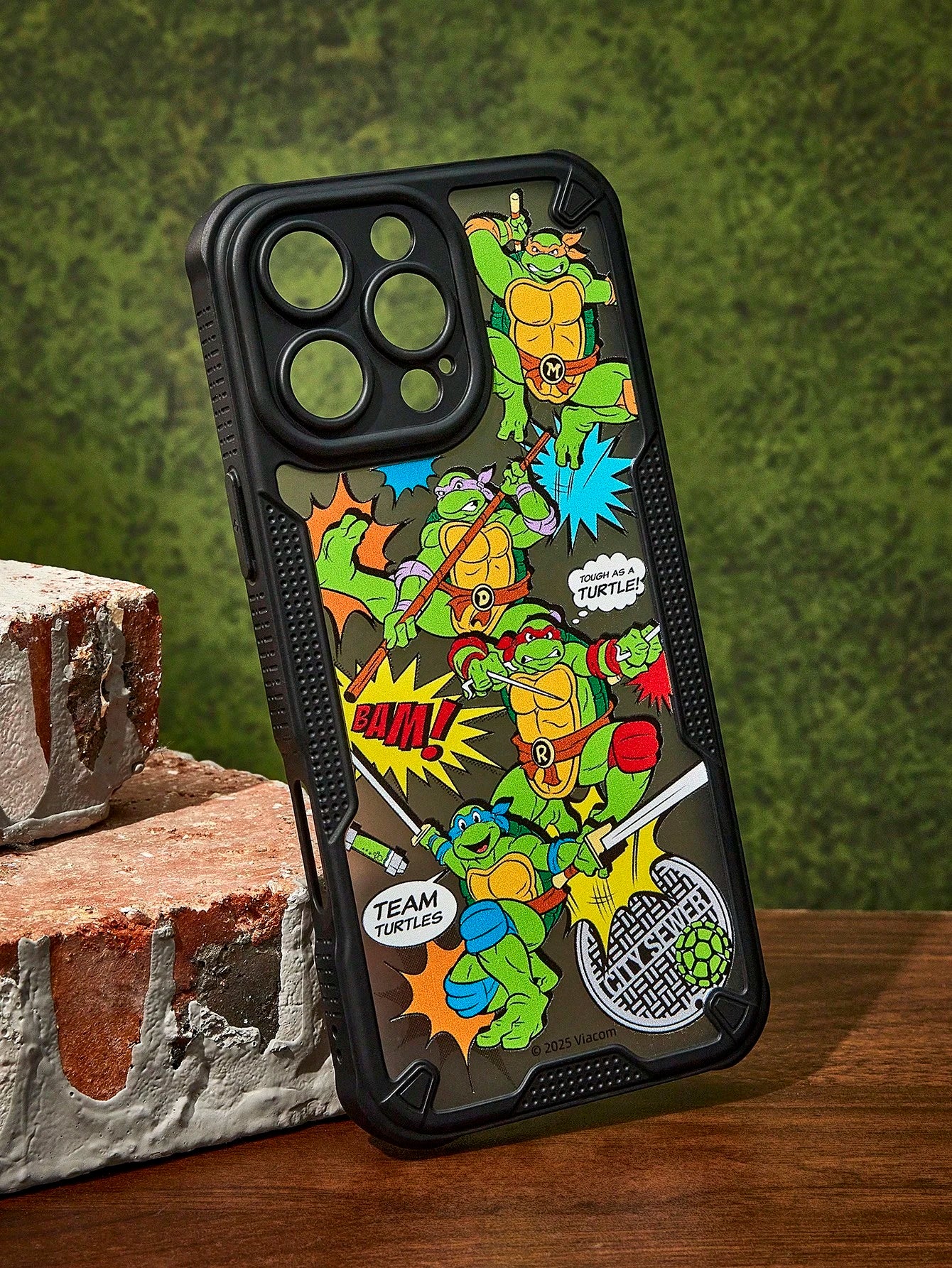 TEENAGE MUTANT NINJA TURTLES| Durable Robot Style Cartoon Pattern Mobile Phone Case, Anti-Collision, Design, Compatible With IPhone