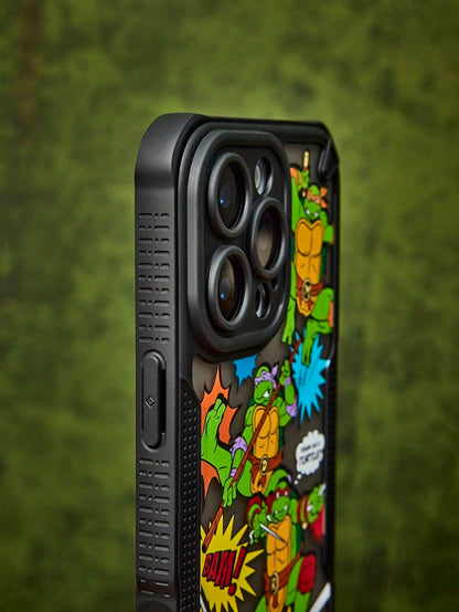 TEENAGE MUTANT NINJA TURTLES| Durable Robot Style Cartoon Pattern Mobile Phone Case, Anti-Collision, Design, Compatible With IPhone