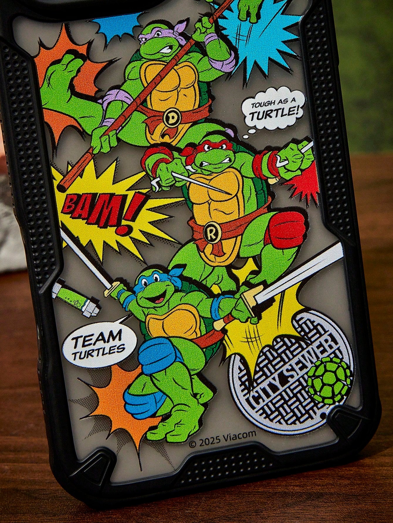 TEENAGE MUTANT NINJA TURTLES| Durable Robot Style Cartoon Pattern Mobile Phone Case, Anti-Collision, Design, Compatible With IPhone